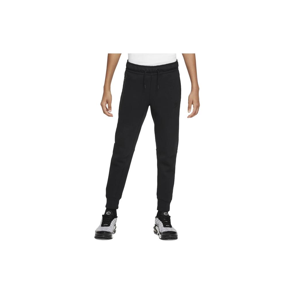 Nike Спортивная одежда для детей, флисовые джоггеры, черные/черные/черные, детская уличная одежда FD3287-010