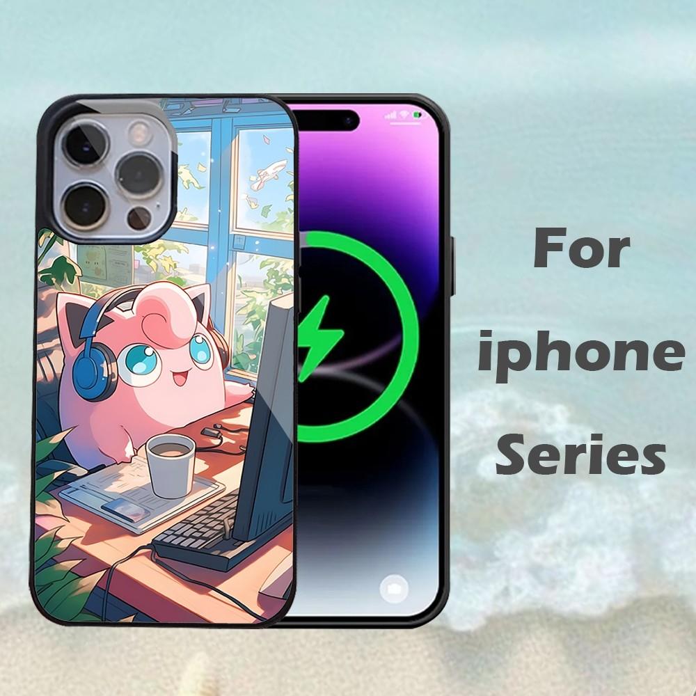 G-Jigglypuff Phone Case For IPhone 16 15 14 13 Pro Max 11 12 Mini Alex Mirror For Magsafe Wireless Charging Cover
