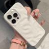 Candy Soft Silicone Wave Fold Pattern Phone Case For iPhone 11 12 13 14 15 16 Pro Max X XR XS 8 7 Plus Shockproof Bumper Cover