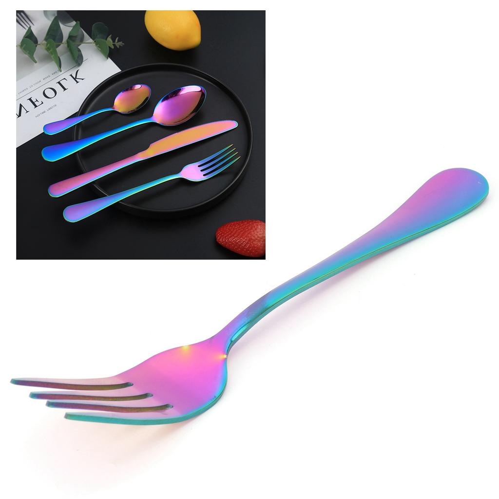 Вилка Нержавеющая сталь Столовые приборы Подходят для Ресторана Кухни Дома