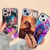 Чехол для телефона Arcane Jinx-Vi из закаленного стекла для iPhone 14 13 12 11 Pro Mini XS MAX 14Plus X XS XR