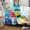 Ponyo on the Cliff, милое мультяшное одеяло Миядзаки Хаяо, одеяло из анимационной серии, одеяло «Четыре сезона» для детей и взрослых