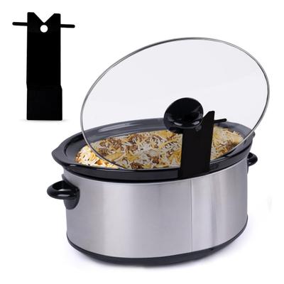 Держатель крышки для мультиварки Термостойкий Многоразовый Подставка для крышки кастрюли Пластиковый Органайзер