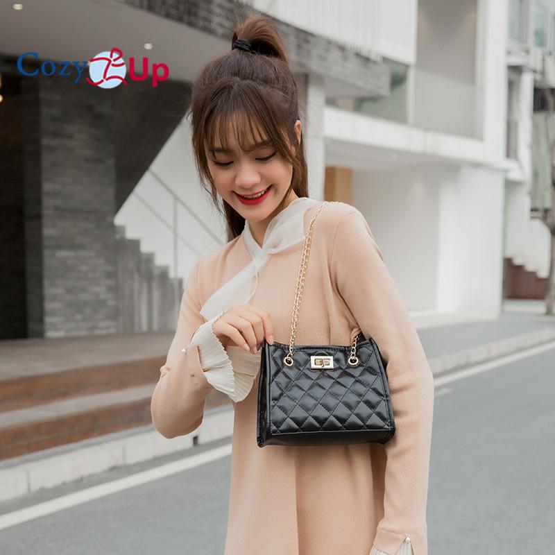 Cozy Up Новая мода Joker Texture Striped Casual Korean Sweet Daily Shoulder Crossbody Bag сумки для женщин