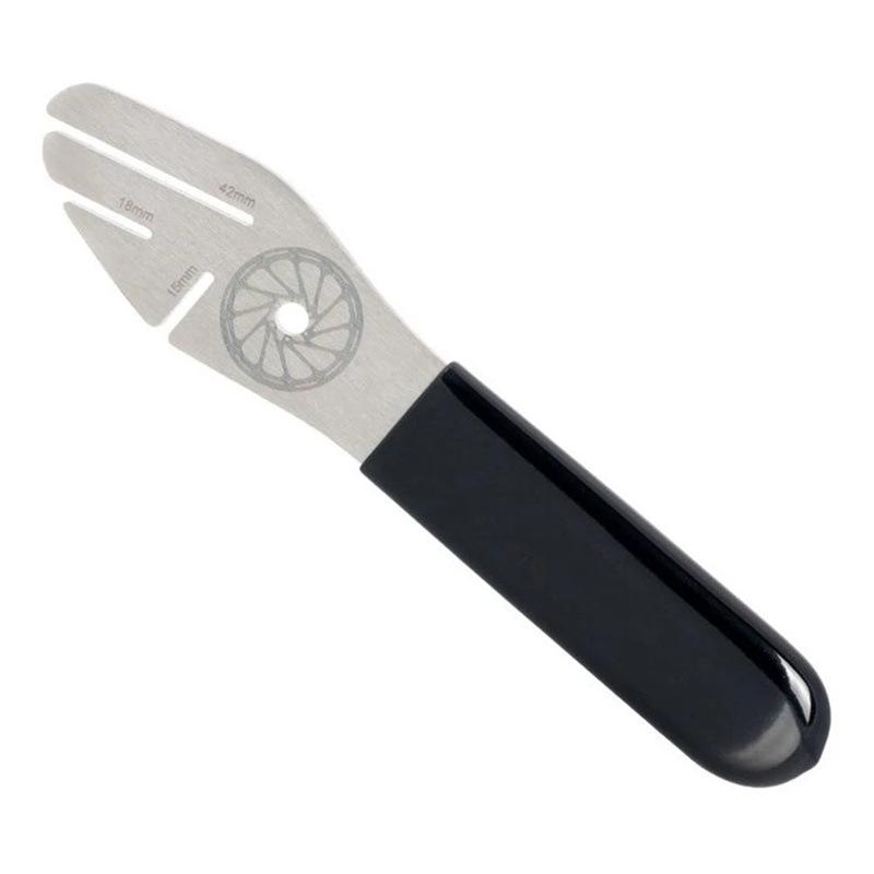 1Pc Disc Brake Rotor Alignment Adjustment Tool for Bicycle Workshop Steel Flattening Tool Compatible with Multiple Models