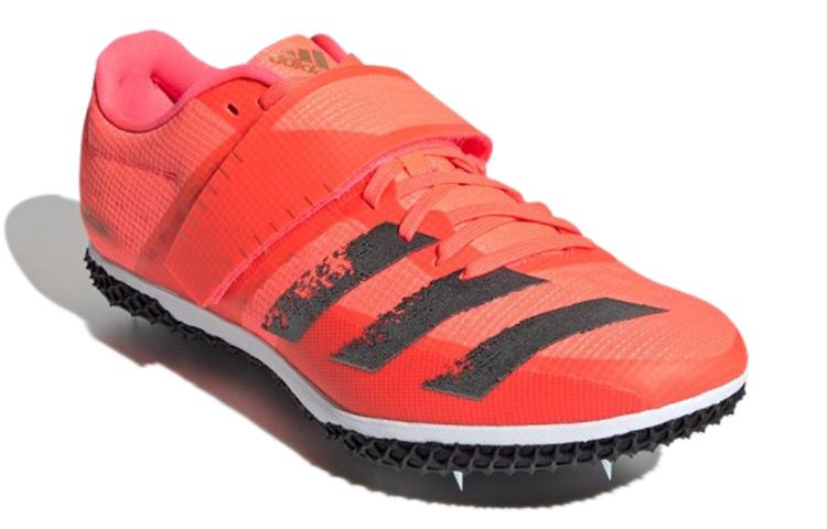 adidas Шиповки для прыжков в высоту Adizero 'Коралловый Черный' EG6169