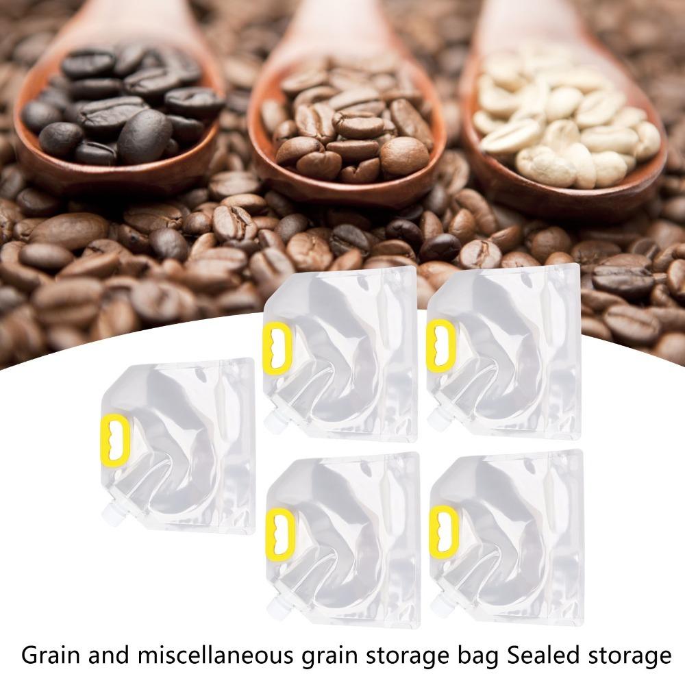 PET Grain Storage Bags Transparent Water Carrier Bags Sealed Storage Bags Kitchen Storage