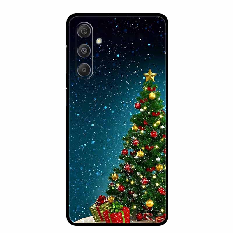Christmas Case For Samsung S24 S23 S22 S21 Plus FE Ultra 5G Cover S23 Plus Soft Silicone TPU Phone Case For Glaxy S23 Plus 5G