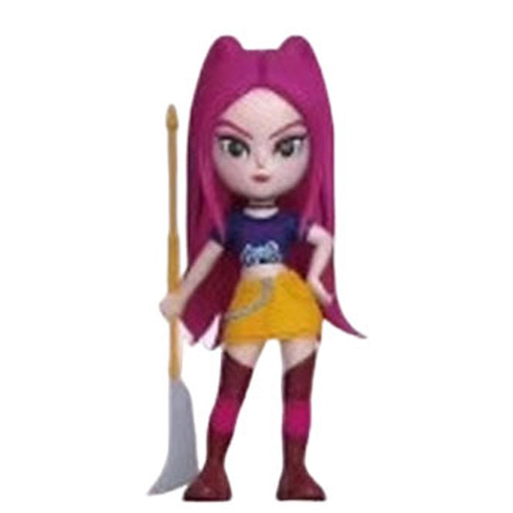 @@@   Anime KPop Devil Hunter Doll Vinyl Toy Rumi Mira Zoi Character Vinyl Mask Blind Box Ornament Toy Christmas Gift