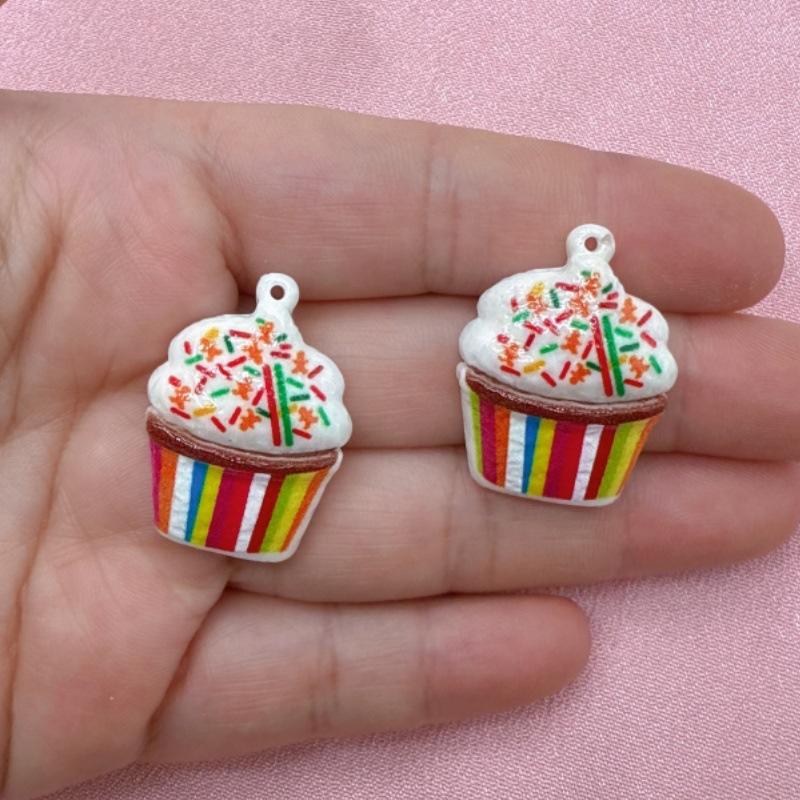 5 шт. Креативные смоляные рождественские подвески DIY для изготовления ювелирных изделий Серьги Бусины Ожерелья Брелоки Ювелирные украшения Аксессуары