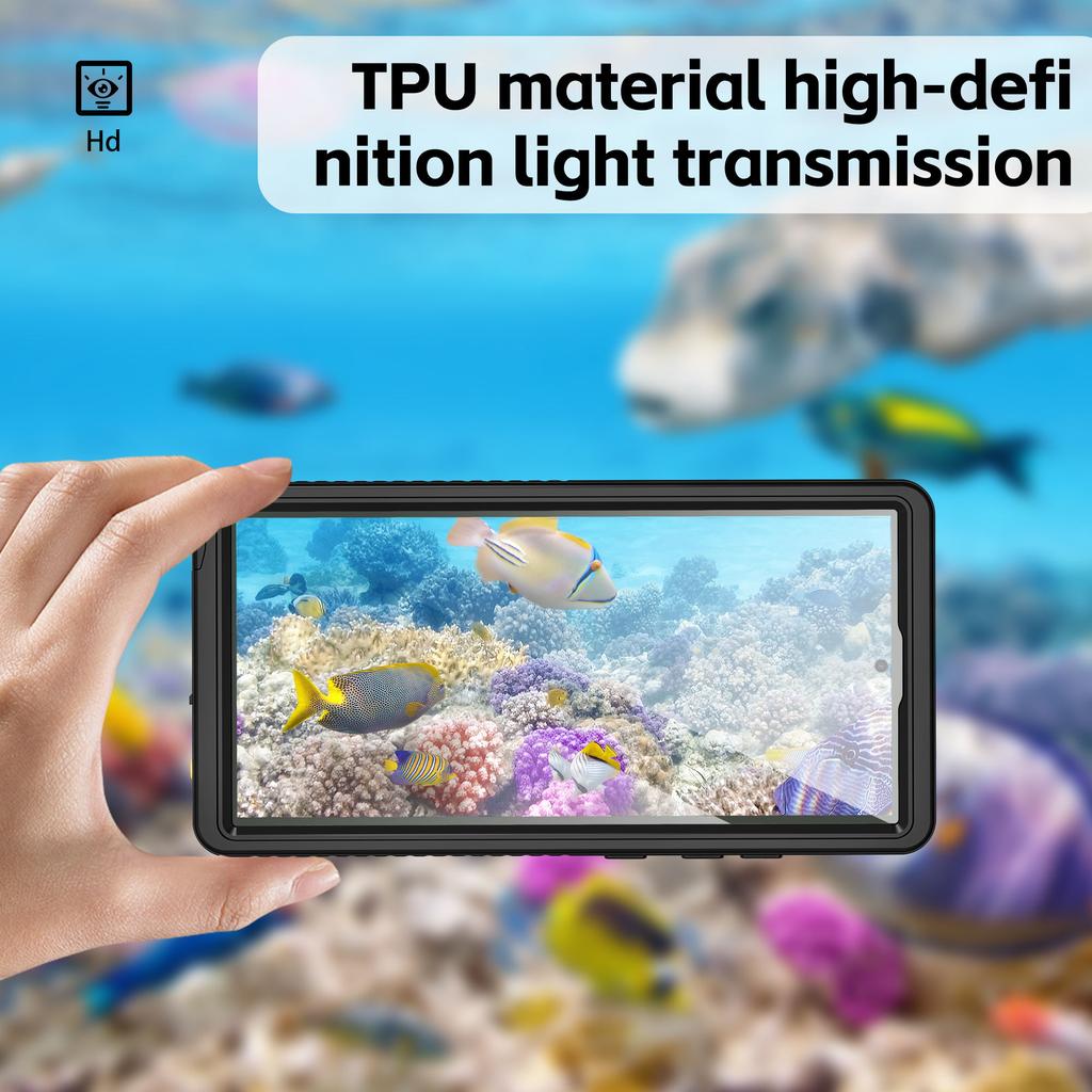 НОВЫЙ водонепроницаемый чехол IP68 для Samsung Galaxy S24 Plus, S24 Ultra. Водонепроницаемые, пыленепроницаемые, защищенные от брызг, подводные чехлы для S24