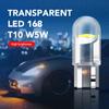 10PCS T10 W5W COB LED Bulbs Car Wedge Parking Lights Auto License Plate Lamps Dome Read Lights 12V Universal