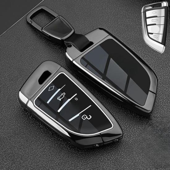 Zinc Alloy TPU Car Key Case Cover For BMW X1 X2 X3 X4 X5 X6 X7 1 2 3 4 5 6 7 8