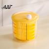 Dust Proof Spice Container Stackable Seasoning Box Set with Chopstick Holder, Kitchen Condiment for Salt Multipurpose Dipping Dish Sugar Pepper,