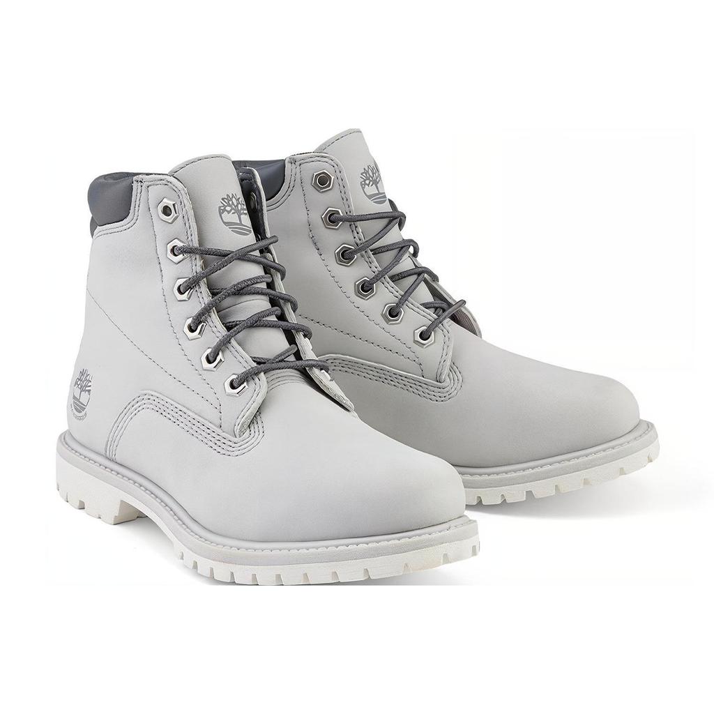 Timberland Durable Shock-Absorbing Ankle Outdoor Boots Women Boots Gray A2M1U