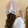 Triangular Headband Towel Lace Headband Breathable Headscarf Girls