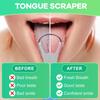 Tongue Scraper for Adults Metal Stainless Steel Tongue Scraper Cleaner with Case Travel Essentials Reduce Bad Breath and Breath