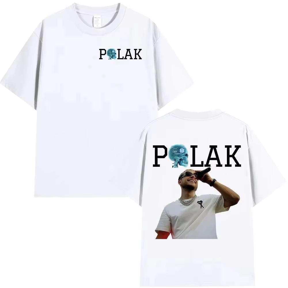 Rapper PLKs profile picture on a music Tshirt 2026 new style unisex hiphop shirt Pure cotton allseason streetwear Tshirt