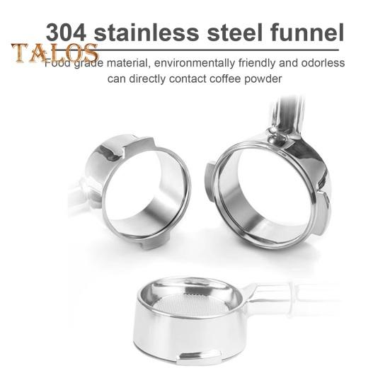 51MM Stainless Steel Bottomless Portafilter Coffee Handle with Smooth Surface Food Grade Easy To Clean Universal Compatibility Espresso Portafilter