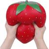 Strawberry Super Large Antistress Squishies Squeeze Squeeze Toys Slow Rising Squishies Jumbo Toys Slow Rising Toys - JA