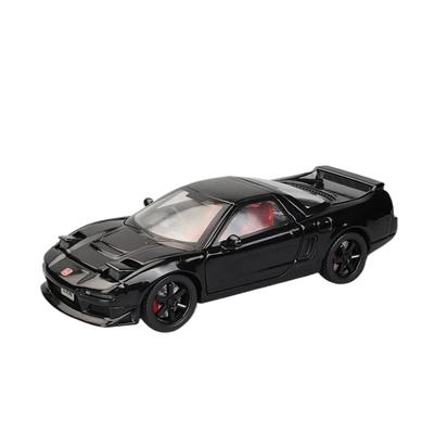 Масштаб 1/32 Honda Acura NSX NA1 Сплав Литой Спортивный Автомобиль Металлическая Модель Открывающиеся Двери Инерционная Игрушка Коллекция Декоративное Изящное Украшение