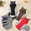 Fleece Warm Dog Clothes With D-ring Thicken Reflective Pets Vest Coat For Winter Waterproof Plaid Pet Jacket Small Large Dogs