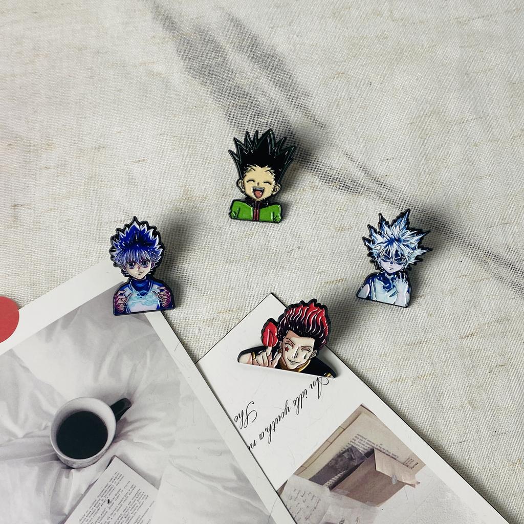 Anime pcs Enamel Pin Brooches for Women Lapel Pins Badges on Backpack Cosplay Accessories Fashion Jewelry Toys Friend Gift