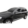 Дефлекторы окон - - Volkswagen Touareg 2002-2010 - Тонированные - Усиленный акрил - Простая установка