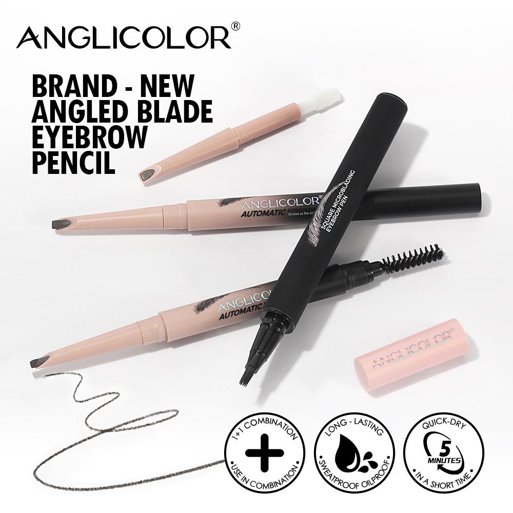 4D Micro-blade Liquid Eyebrow Pencil Root and Root Waterproof Natural Eyebrow Pencil Long-lasting Makeup Water Eye Eyebrow Pencil Cosmetics