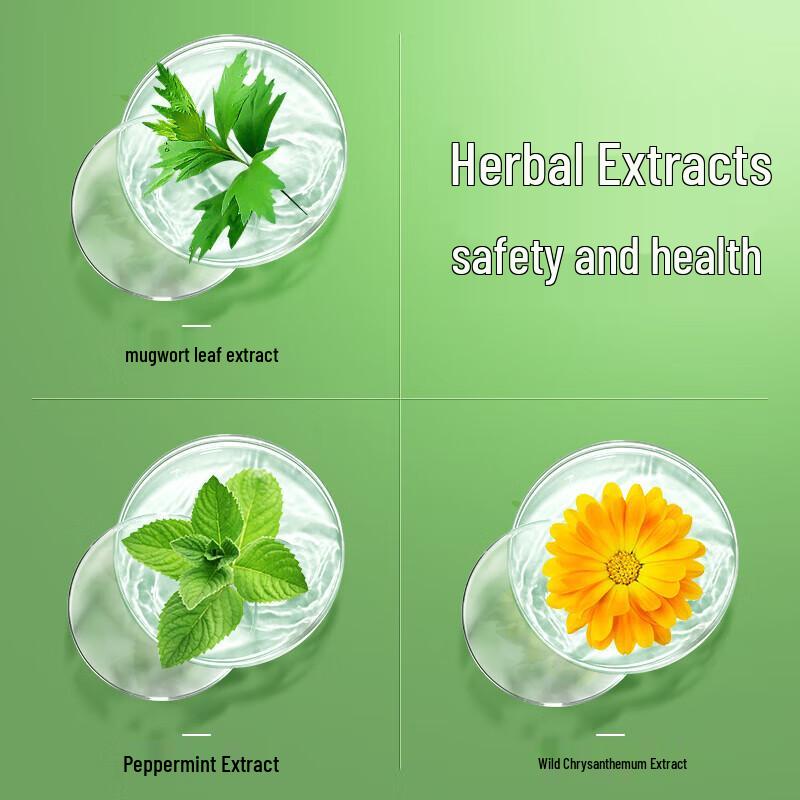 Yongan Tiger Brand Wormwood & Peppermint Mosquito Repellent