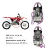 Карбюратор для мотоцикла PWK 33 34 35 36 38 40 42 мм Для Honda CR250R Гоночных скутеров Мотокросса Квадроцикла С Power Jet PWK38 300-650cc