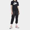 Nike Женская черная футболка с заниженной линией плеча DB9828-010