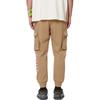 Evisu Ss21 Карманные Спортивные Штаны с Эластичным Поясом и Цветовыми Блоками Мужские Штаны Хаки 2ESGNM1SP469XX