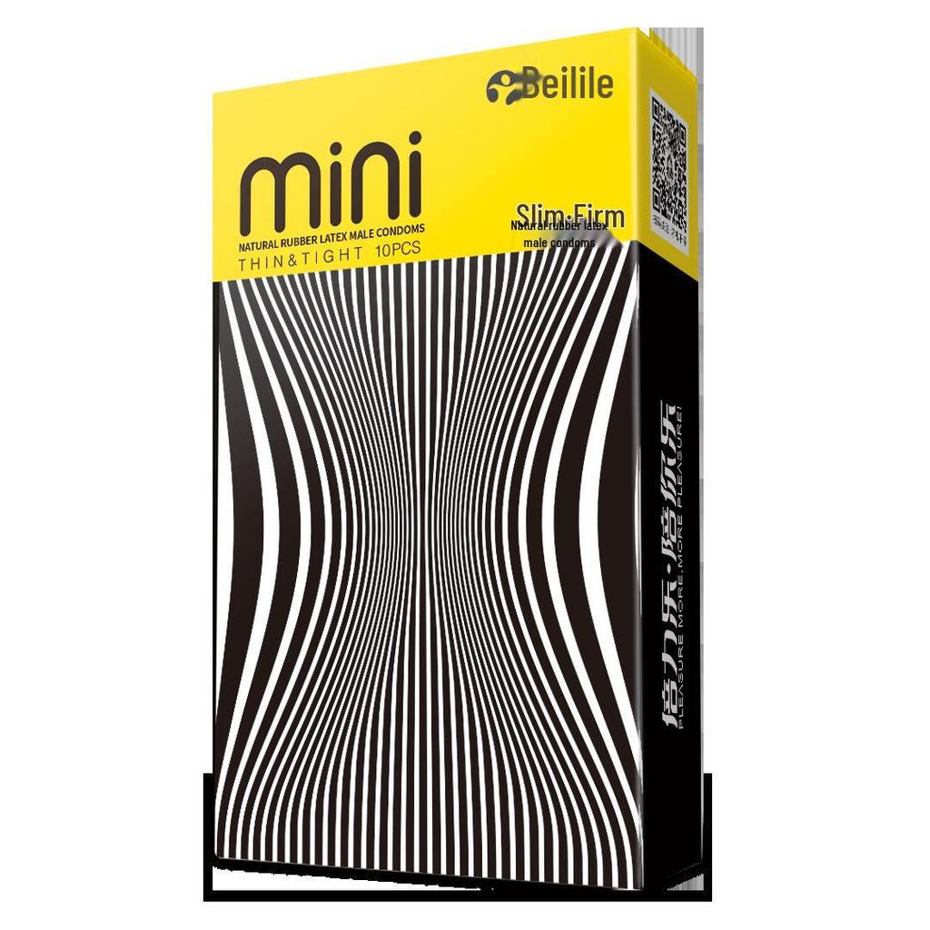 Bailile Prickly Silky Ribbed Condoms - Light & Thin 3D Texture for Adults