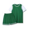 Customizable Basketball Jersey Set Two-Piece Short Sleeve Uniform Team Sports School Competition
