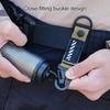 Многоцелевая пряжка для ремня на открытом воздухе, портативная, прочная, регулируемая, с застежкой-лентой, для кемпинга, походов, рюкзака, поясная пряжка с пружиной