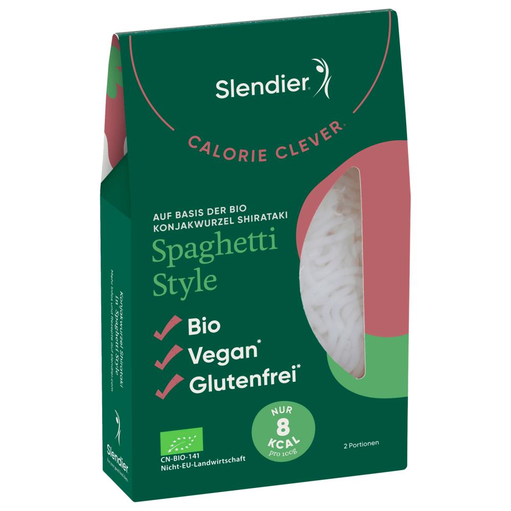 Slendier Organic Spaghetti Style Konjac Vegan 250g