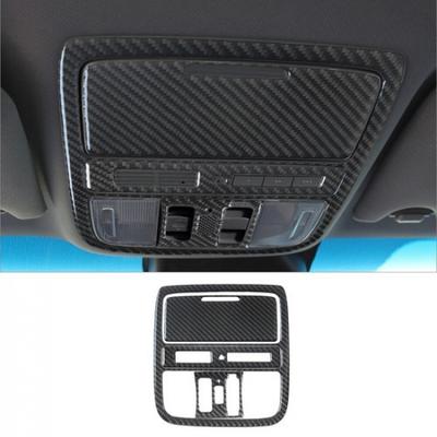 4 шт. Для Honda Accord 2008-12 Отделка крышки внутренней потолочной консоли из углеродного волокна