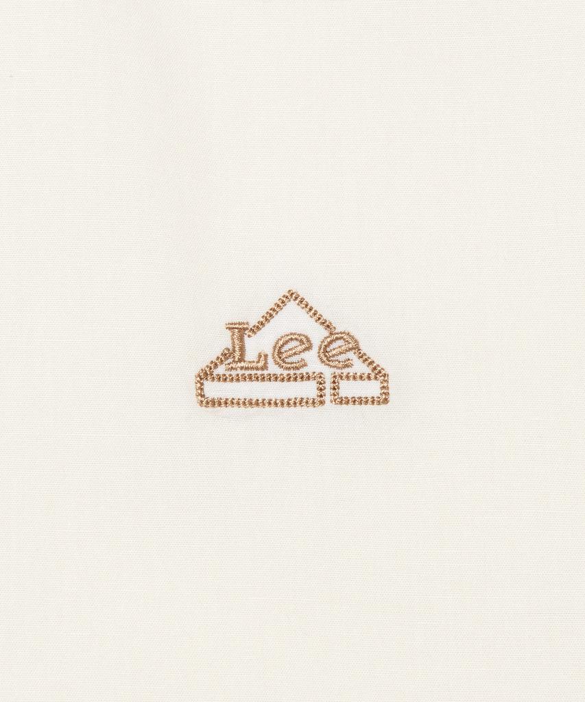 LEE House Хлопковая рубашка с логотипом цвета слоновой кости