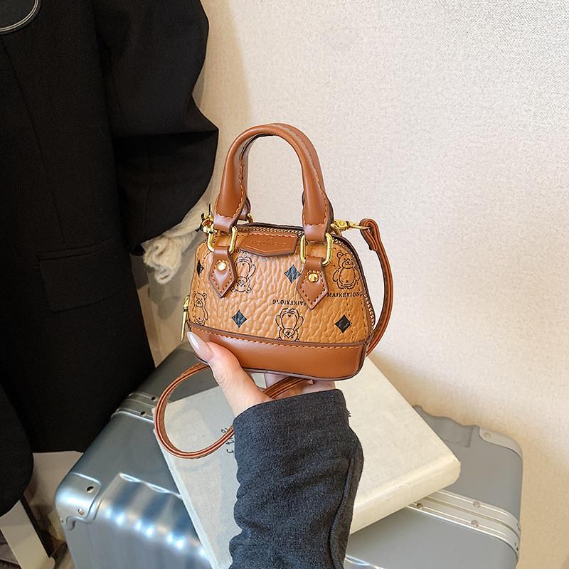 Handbag Childrens Stylish With Exquisite Shell Shape And Trendy Designs For School And Play