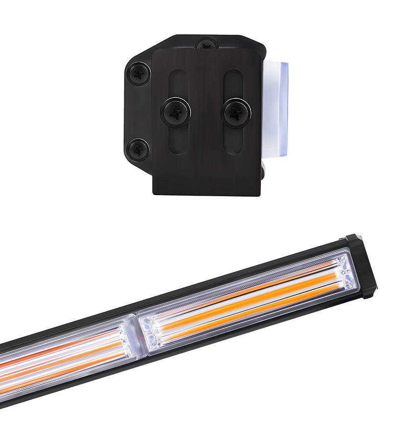 COB Single Row Light for Car Grille, Truck Roof, Rescue Warning, and Bumper Strobe.