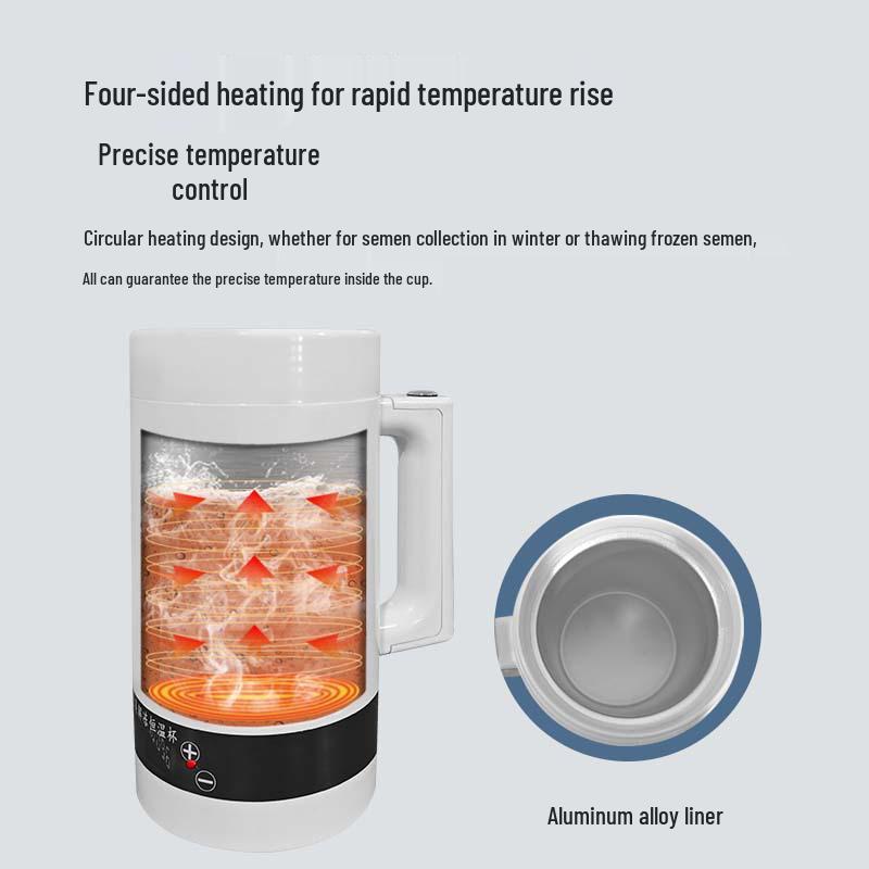 Cattle Semen Thawing Cup with Car Charger - Constant Temperature and Timer