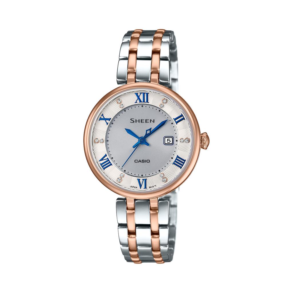 Casio Men's 50M Water Resistant Analog Quartz Watch SHE-4519SG-7A