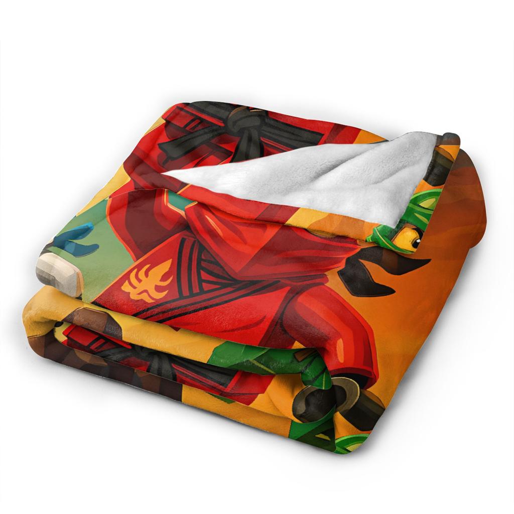 Плед N-Ninjagos Супермягкий Плед-покрывало с принтом Плюшевый Плед для Мальчика Девочки На Открытом Воздухе Фланелевый Покрывало на Кровать Покрывало на Кровать