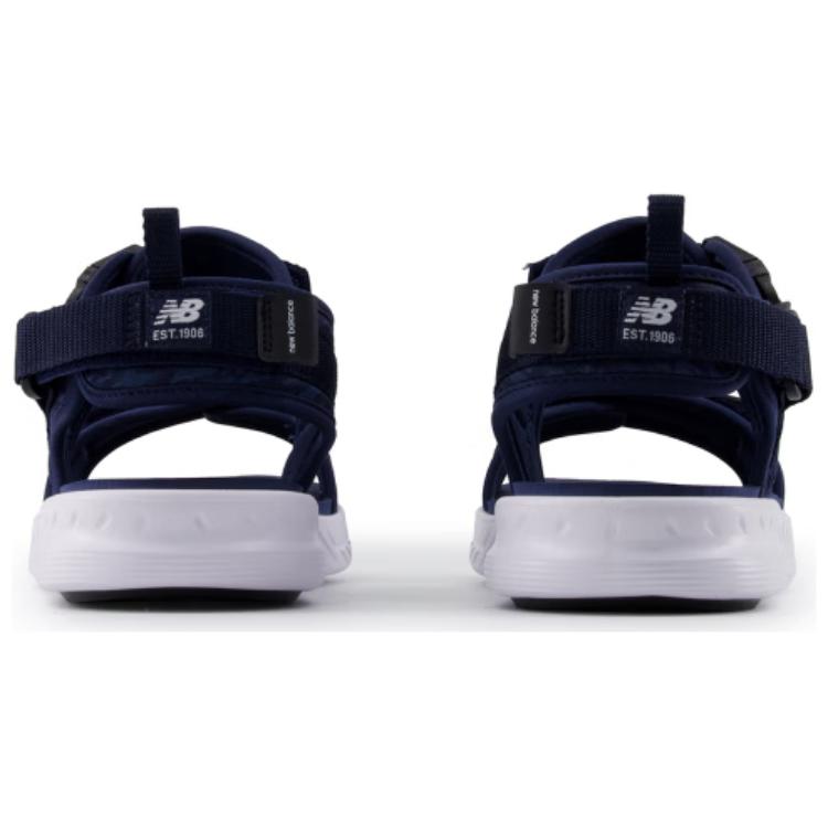 New Balance Nb 600 Удобные Универсальные Пляжные Сандалии Мужские Сандалии Синий Черный SMA600A2