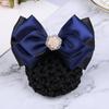 Hotel For Girls For Women Ponytail Clip Hairgrips Cover Net Bowknot Spring Clip Korean Bun Snood