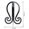 Display Collapsible Wig Head Stand Portable Travel Wig Holder Plastic Wig Stand  Barbershop