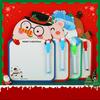 Kindergarten Drawing Board Early Education Double-sided Drawing Board Graffiti Drawing Board For Home Entertainment Kindergarten
