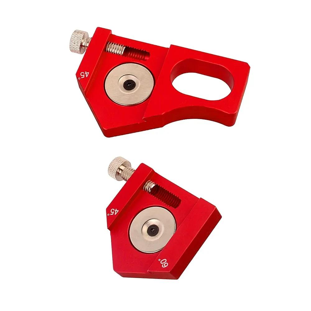 1 шт. стальной линейный позиционный блок 45/60/90 градусов, разметочный калибр для столярной обработки, квадратный разметчик для локатора линейки