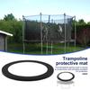 8/10/12FT сменный защитный коврик для батута, устойчивый к ультрафиолетовому излучению, водонепроницаемый ПВХ, защитный край батута, круглый чехол для пружины, аксессуары для батута